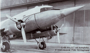 C-53 'Nasenbär' zur Navigationsausbildung C-53 'Nasenbär' zur Navigationsausbildung