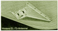 Hintere EL-73 Antenne