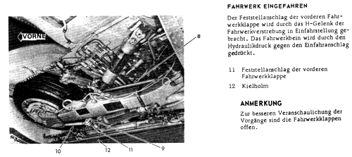Fahrwerk eingefahren (Bild von Gerhard Ossiander)