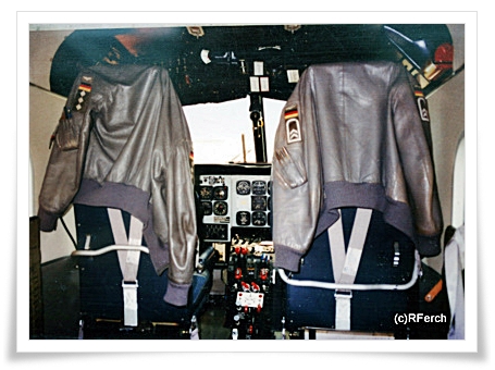 Blick ins Cockpit der Do28