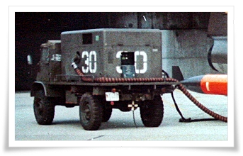 Powerwagen = Unimog mit Anlassturbine