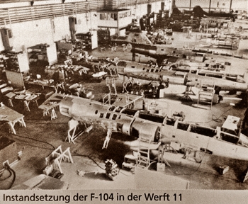 F-104 Instandhaltungshalle in Erding