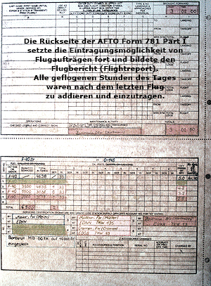 Die abgeschlossenen Parts waren 6 Monate im Technischen B�ro aufzubewahren.