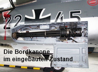 Die Bordkanone der F-104G