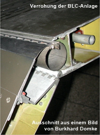 Grenzschichtbeeinflussungsanlage