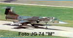 Eine F-104G der Alarmrotte rollt zum Start