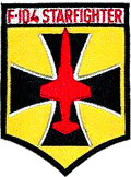 Kommando-F-104-Starfighter in Erding