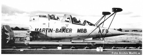 Martin Baker Testschlitten