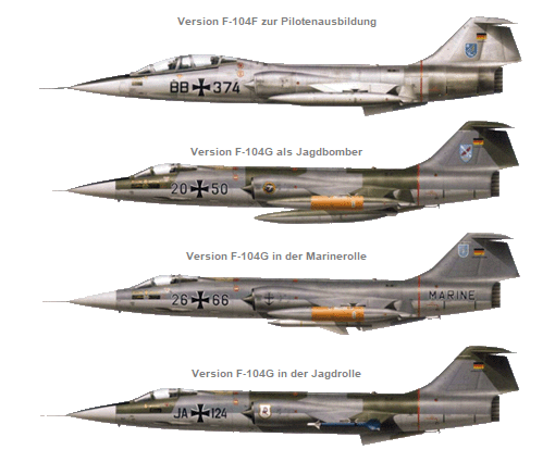 Standard F-104 Lfz der Bundesluftwaffe