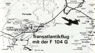 Transatlantikflug mit F-104G