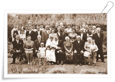 Foto der Swart-Hemsing-Hochzeitsgesellschaft Foto der Swart-Hemsing-Hochzeitsgesellschaft