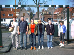 v.l. Tobi, Mario,Sabine,Geli,Julia und Johanna