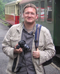 Rolf auf Fotosafari