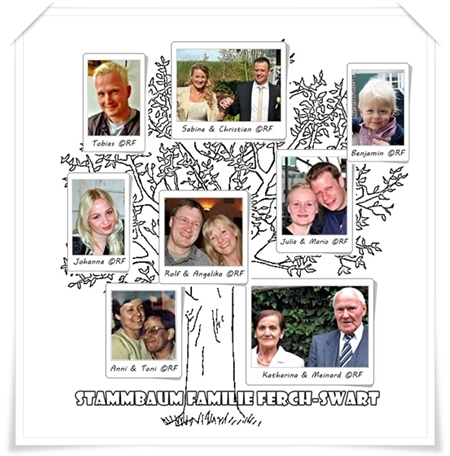 Stammbaum der Familien Ferch & Swart